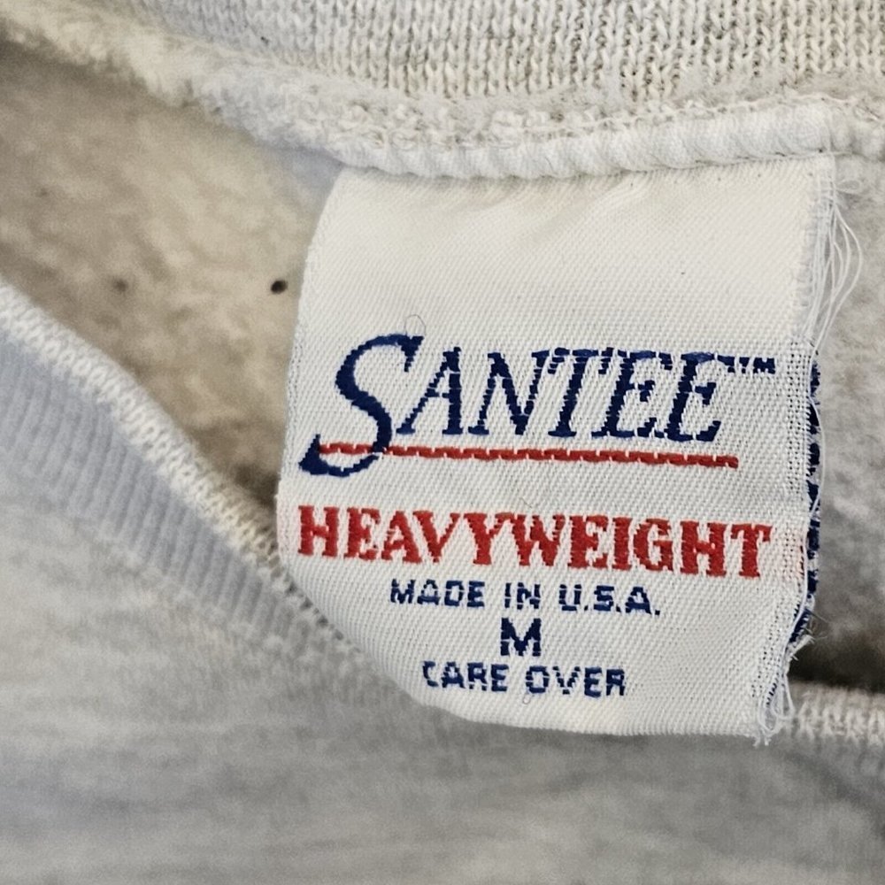 Xavier Saints Catholic High School Crewneck Sweatshirt S/M VTG‎ 90s Cedar Rapids - Picture 6 of 7